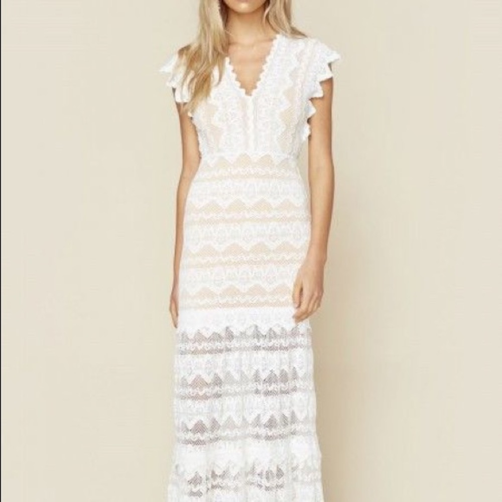 Nightcap Antoinette White Gown NWT